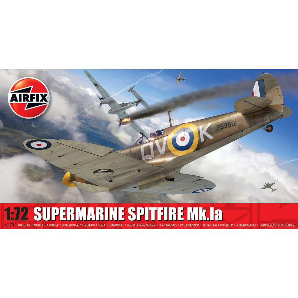 1:72 SUPERMARINE SPITFIRE MK.Ia  A01071C