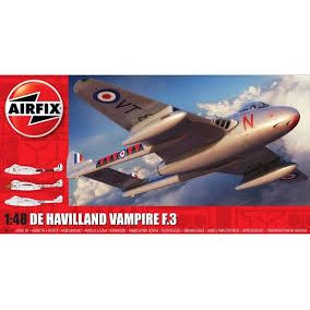 DE HAVILLAND VAMPIRE F3 By AIRFIX  1:48
