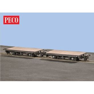 OO-9 4 WHEEL FLAT WAGON (GR-300)By PECO