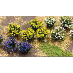 95643  H0/00 WILD FLOWER BUSHES  48/pk