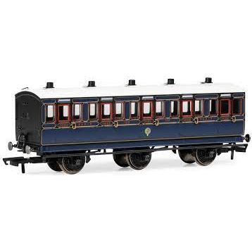 R40298 S&DJR 3RdCLASS 6 WHEEL COACH