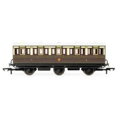 R40306 GWR 3Rd CLASS 6 WHEEL COACH #2523