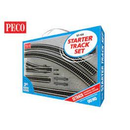 ST-101; Starer Track Set 3RD Radius Code 100