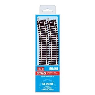 ST-2030 CODE 100 STANDARD CURVE 3rd RADIUS 4 PACK