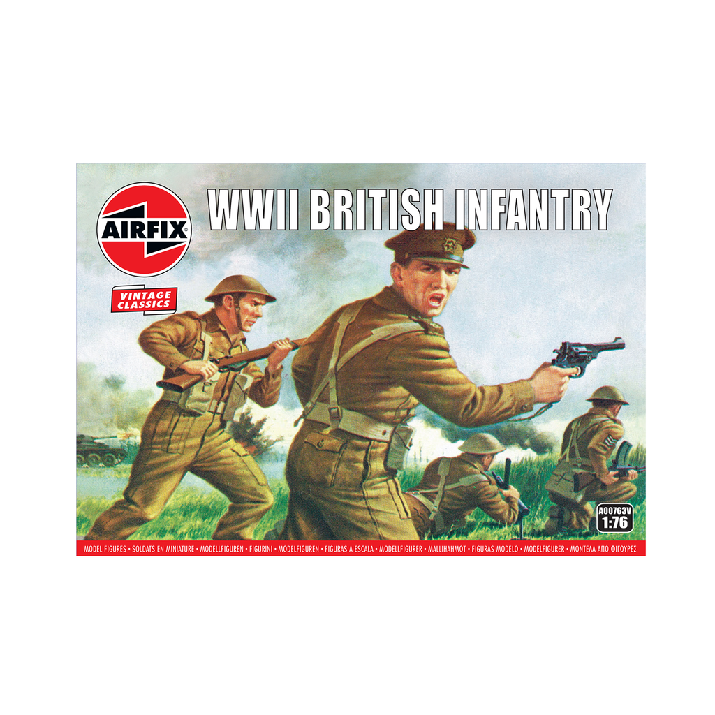 WWII BRITISH INFANTRY 1:76
