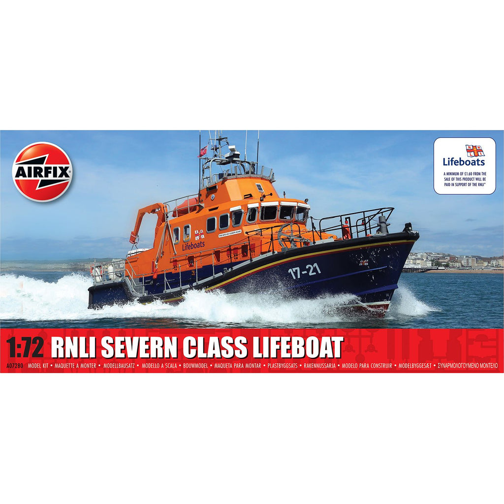 1:72  RNLI SEVERN CLASS LIFEBOAT   A07280