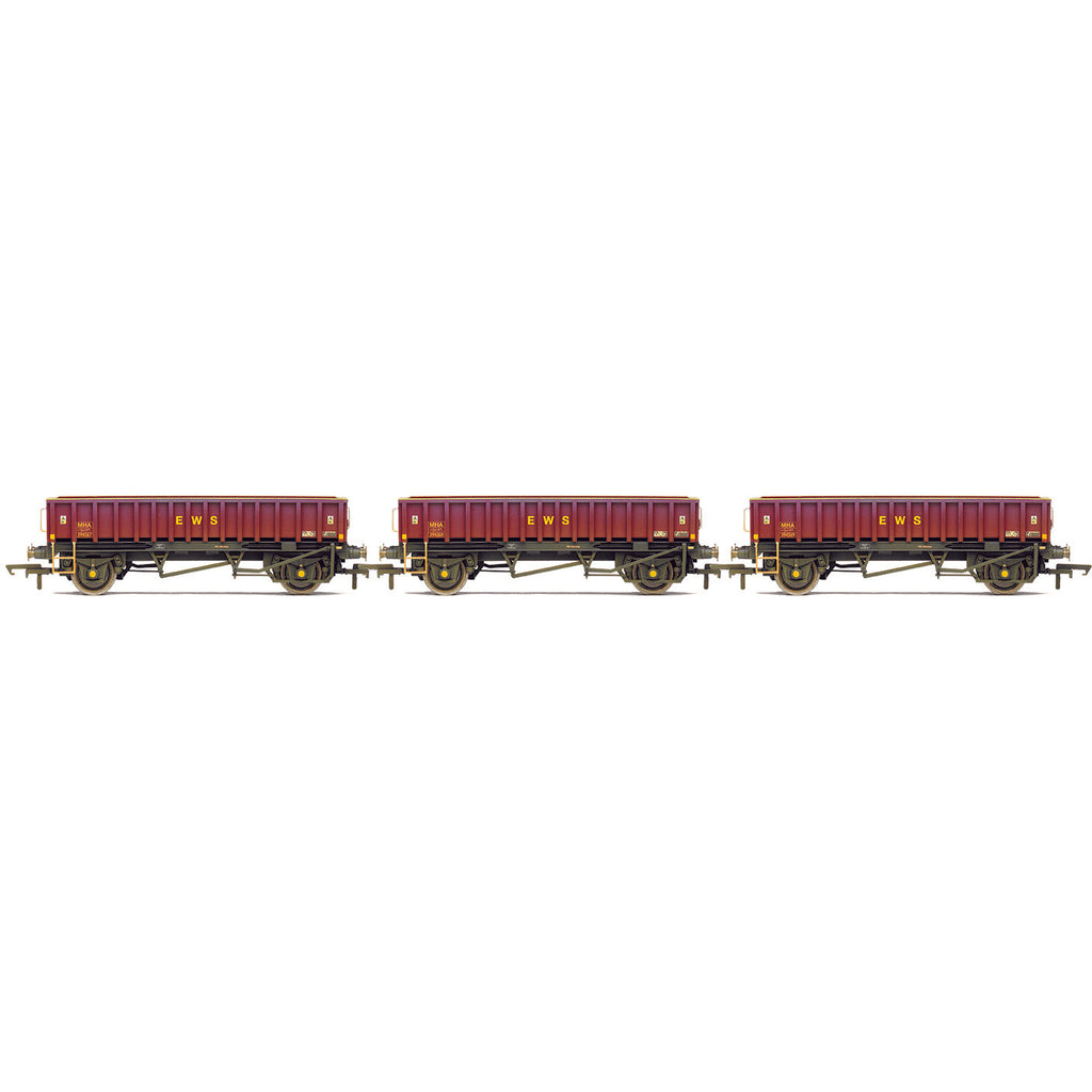 R60159 Hornby MHA Ballast Wagon, Three Pack, EWS - Era 9