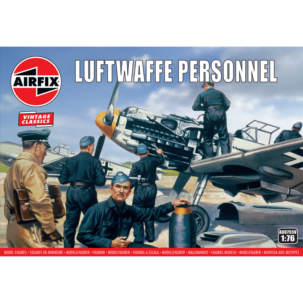 WWII Luftwaffe Personnel  1:76