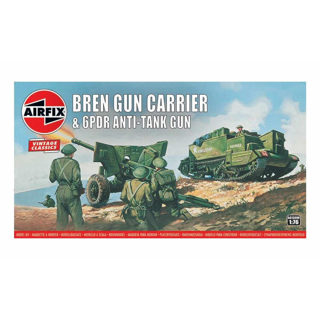 Bren Gun Carrier & 6pdr Anti-Tank Gun 1:76