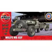 Willys Jeep, Trailer & 6PDR Gun