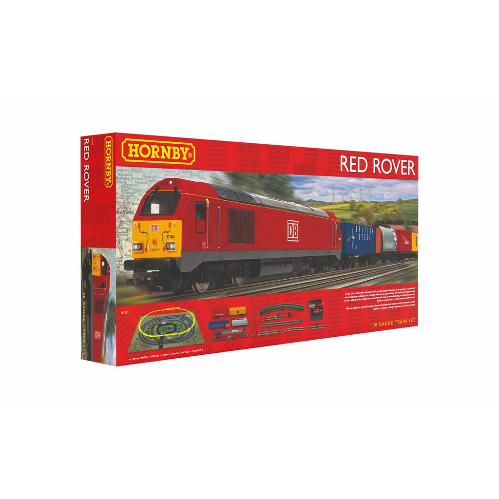 R1281 Hornby Red Rover Train Set