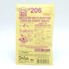 KADEE #206 INSULATED MULTI-PURPOSE COUPLER HEIGHT GAUGE