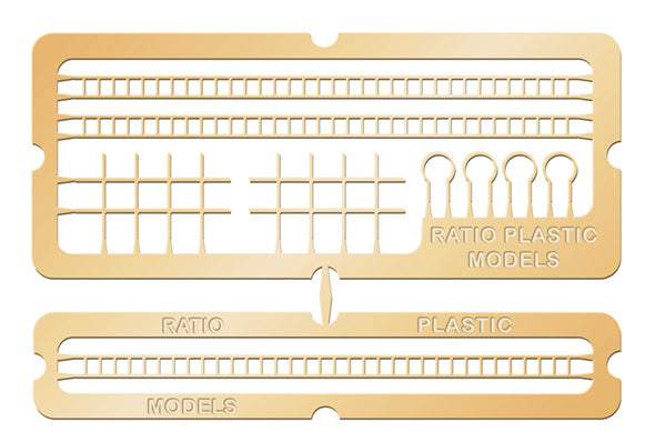 218 SIGNAL LADDERING Etched Brass  (N-Gauge)