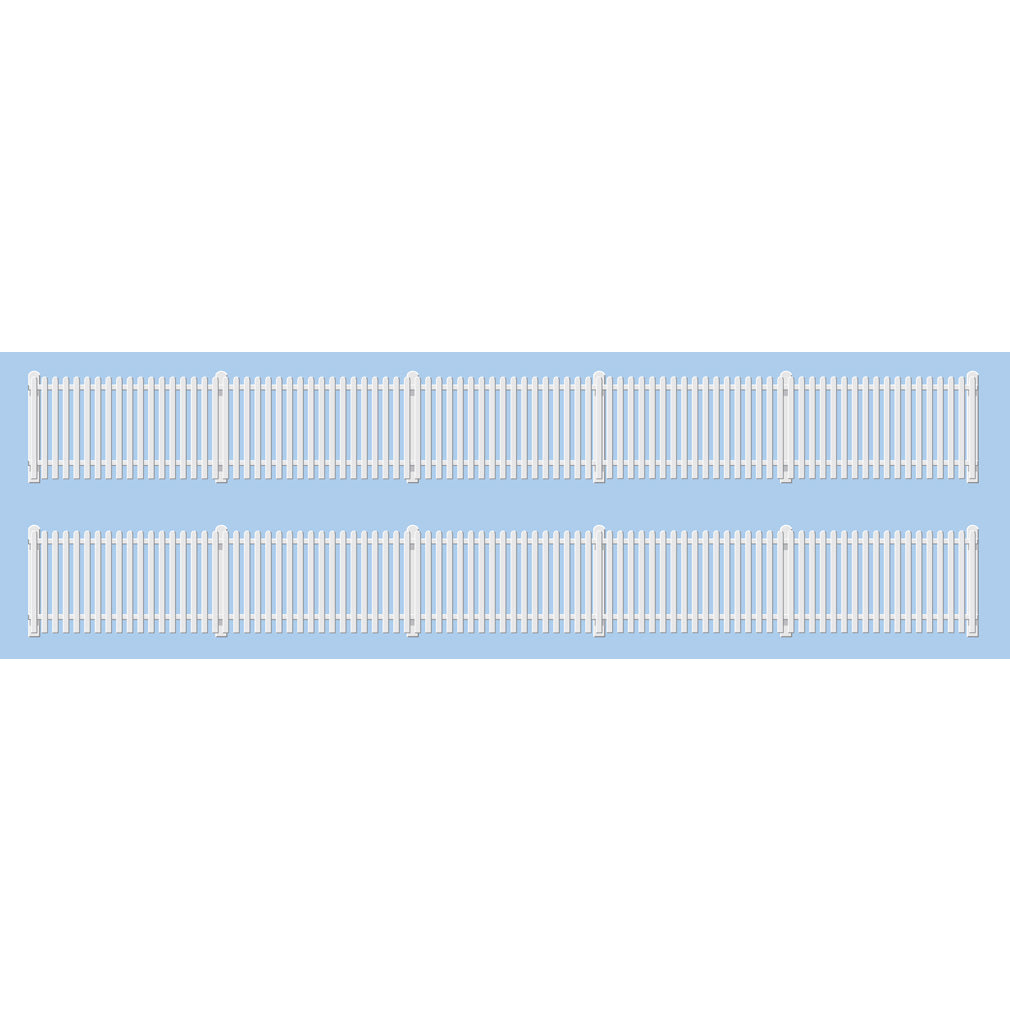 421 GWR Station Fencing (White)