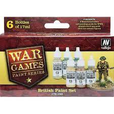 70.153 British Paint Set