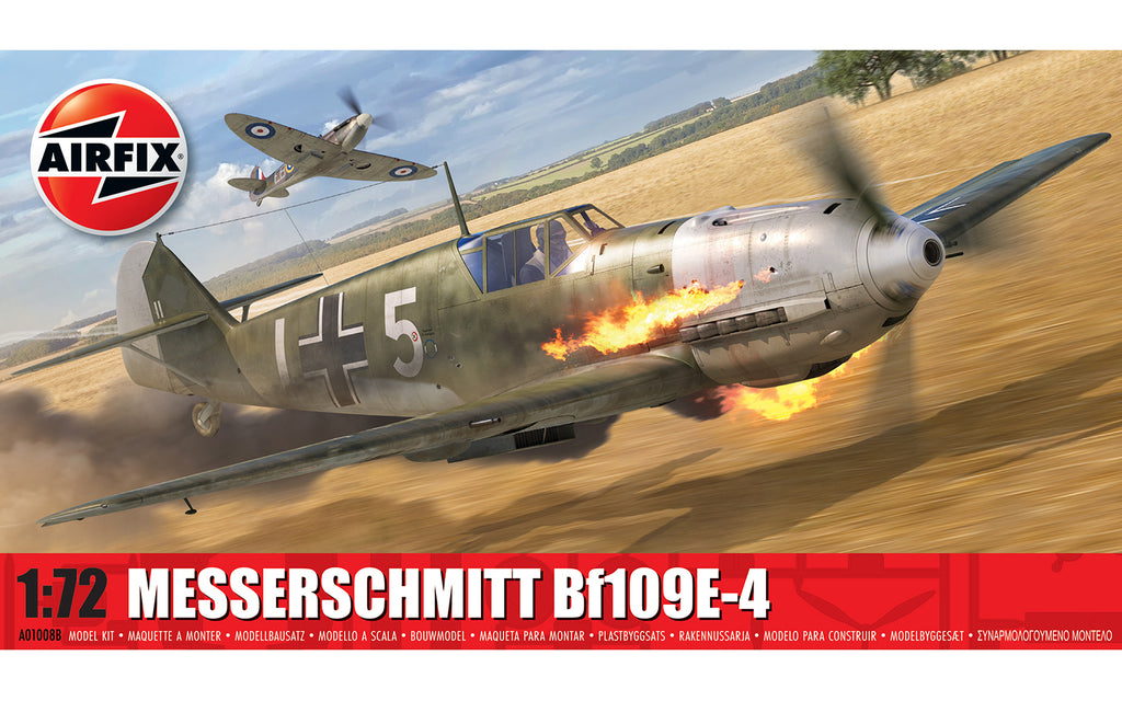 1;72 MESSERSCHMITT Bf109E-4  A01008B