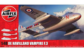 DE HAVILLAND VAMPIRE F3 By AIRFIX  1:48