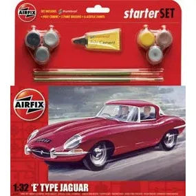 JAGUAR E-TYPE  1:32  Starter Kit (A55200)