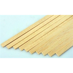 BASSWOOD STRIP  4 X 4mm