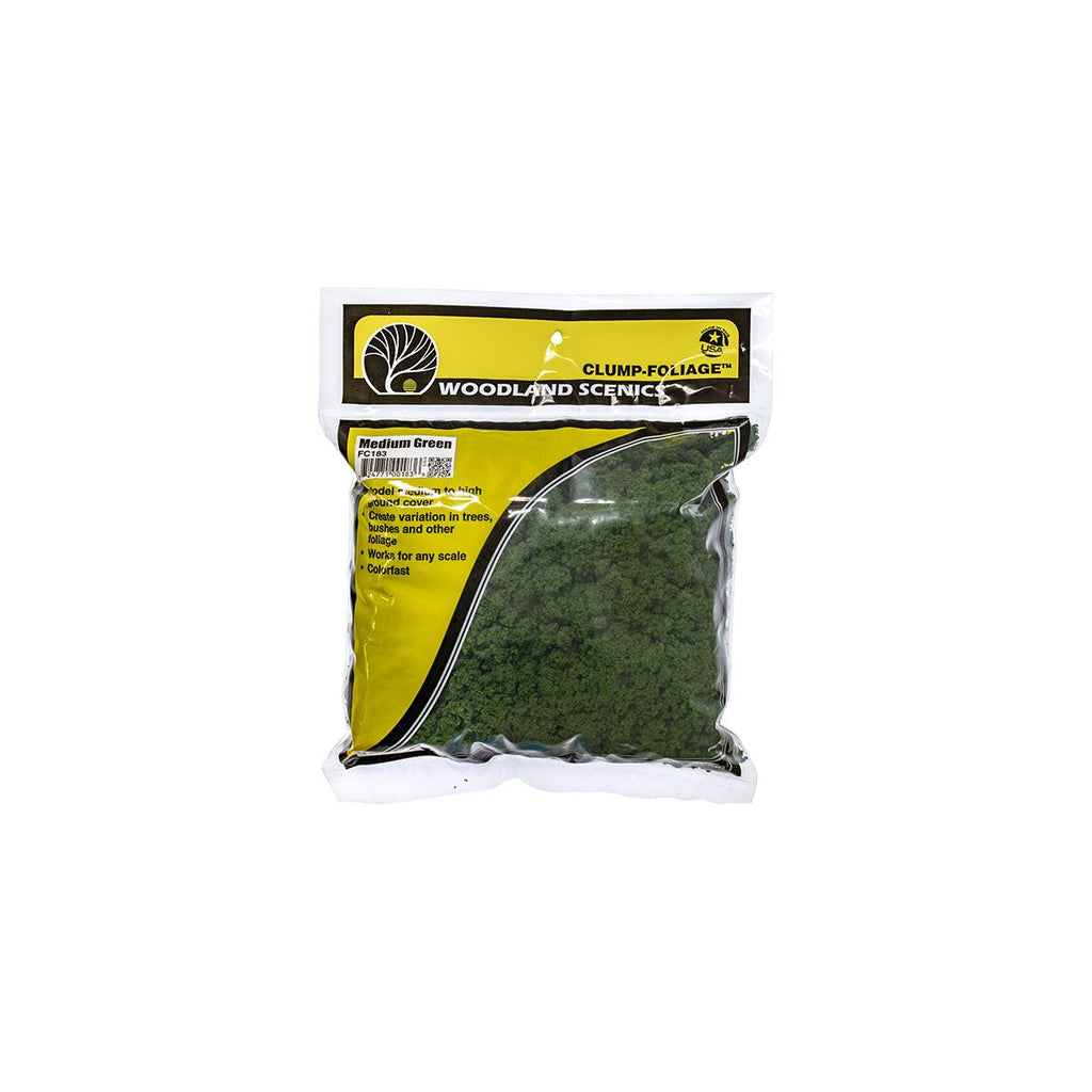 FC183  MEDIUM GREEN  CLUMP FOLIAGE (Large Bag)