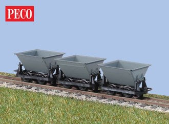 OO-9  GREY HUDSON RUGGER V-SKIPS (3Pk)