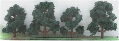 92159 DECIDUOUS TREES 2"-3" 4Pk By JTT
