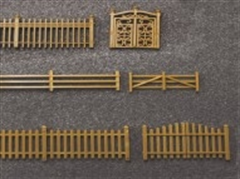 97127  H0/00 SCALE FENCES & GATES  20/pk