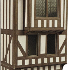 PO421 00/H0 Scale Low Relief Timber Framed Shop