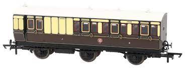 R40308 GWR BRAKE 3Rd CLASS 6 WHEEL COACH