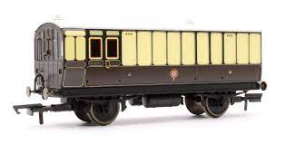 R40310 GWR 4 WHEEL LUGGAGE BRAKE VAN #5051