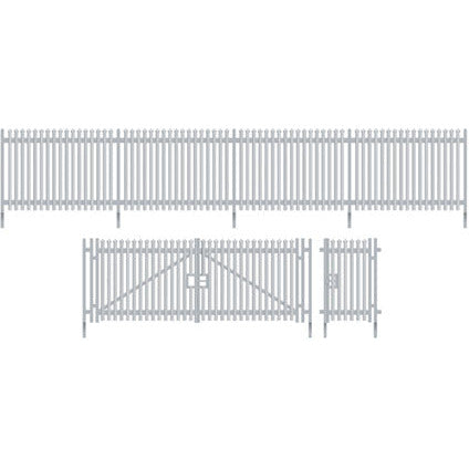SSM316  Modern Palisade Fencing & Gates