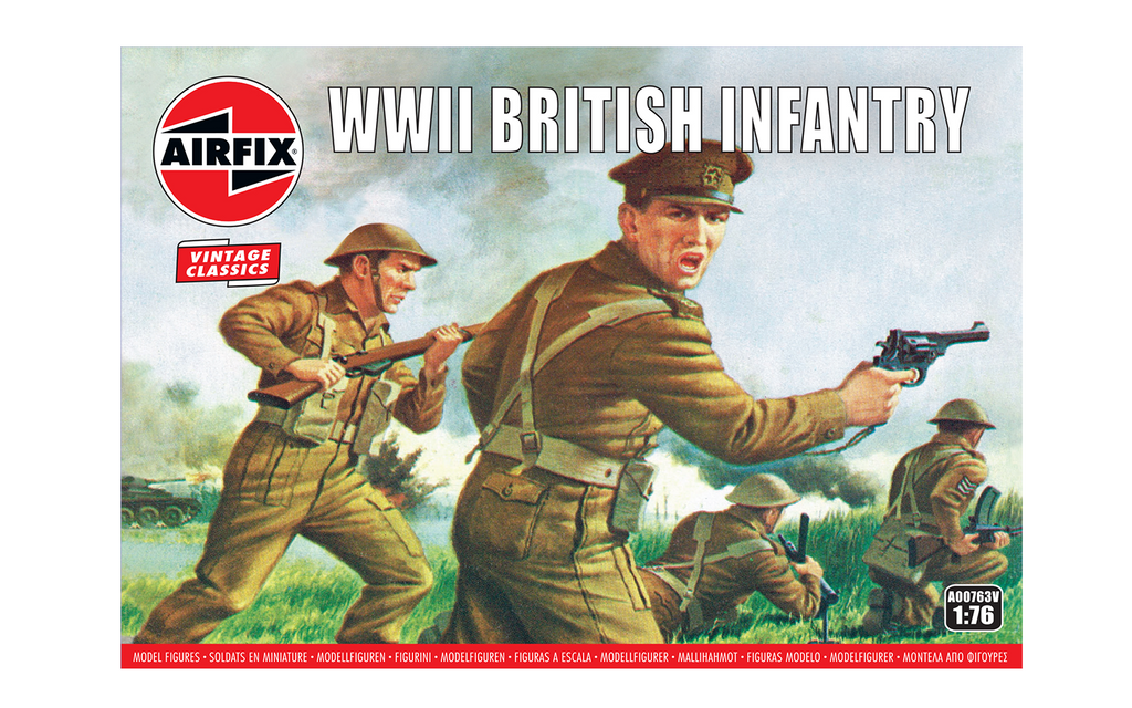 WWII BRITISH INFANTRY 1:76