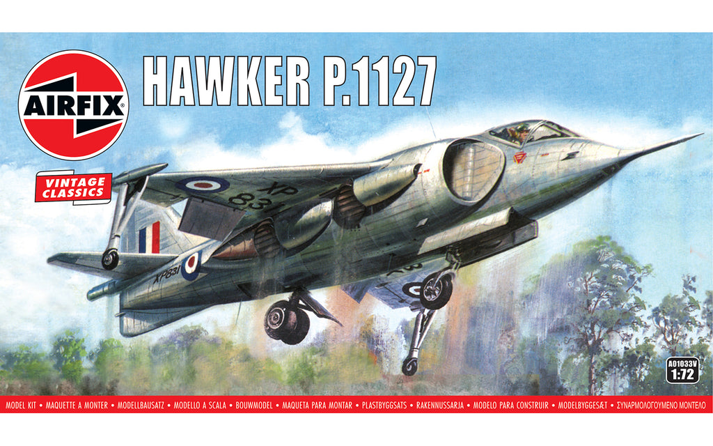 HAWKER P.1127  1:72