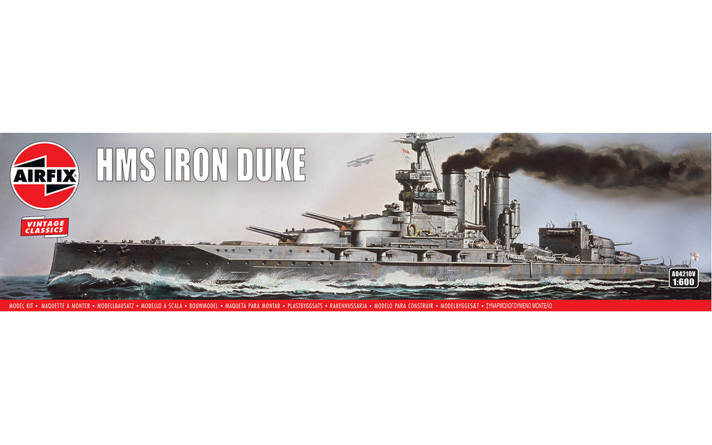 HMS IRON DUKE 1:600 By AIRFIX