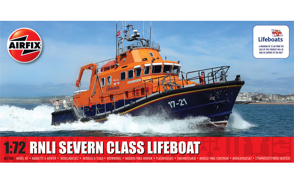 1:72  RNLI SEVERN CLASS LIFEBOAT   A07280