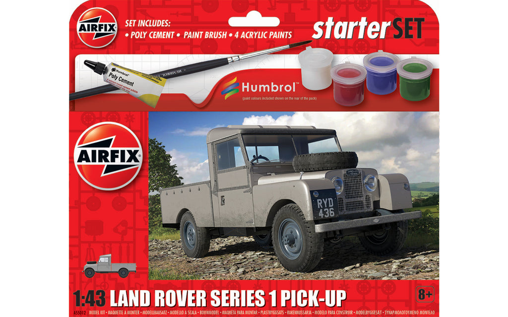 1:48  LAND ROVER SERIES 1 PICK-UP  A55012