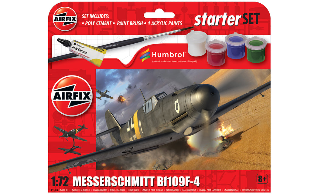 MESSERSCHMITT  Bf109F-4 1:72