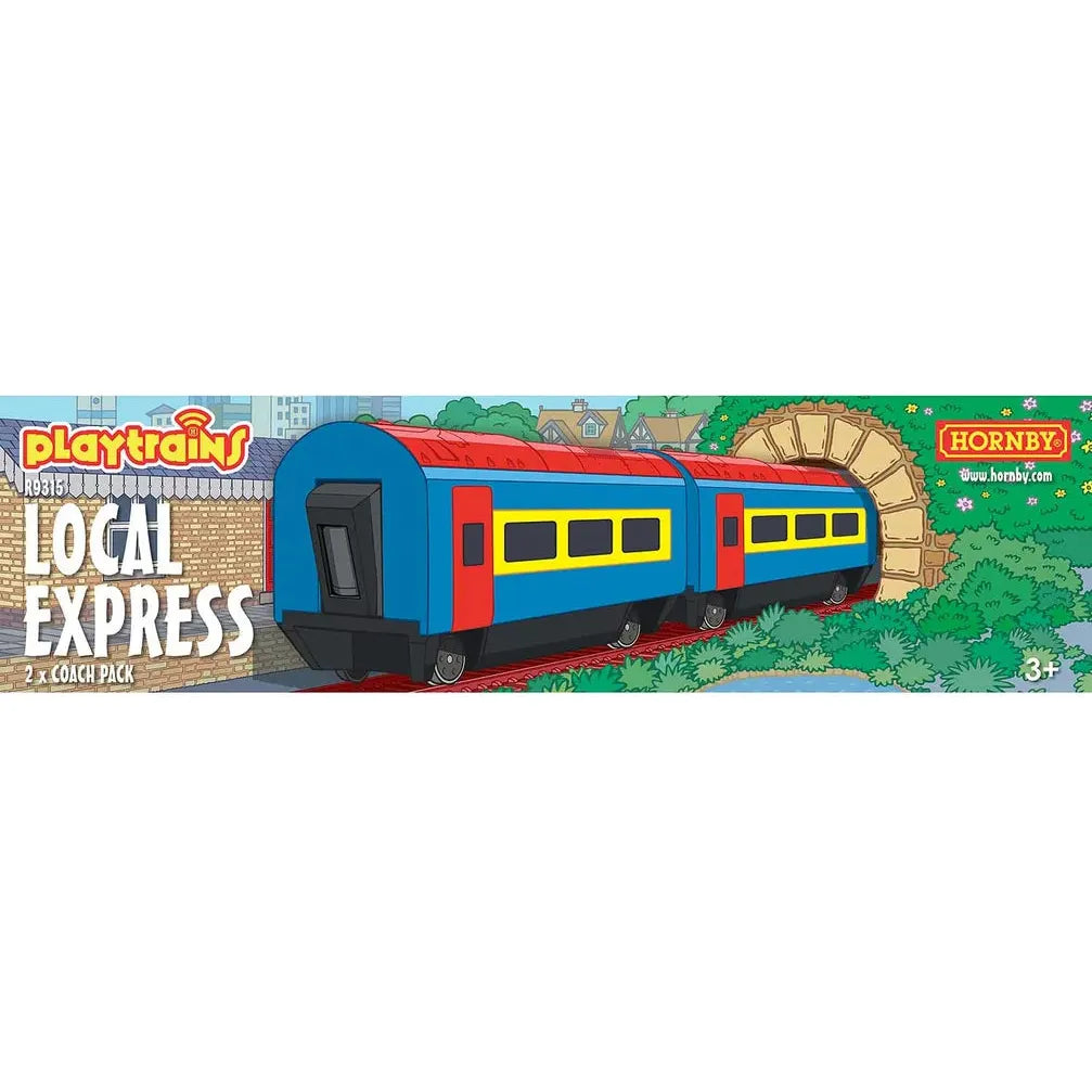 R9315 Hornby Playtrains - Local Express 2 x Coach Pack