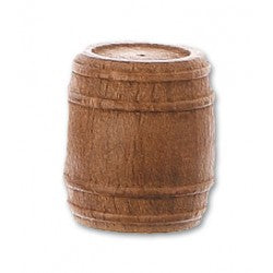 8571 - 18mm Brown Wooden Barrel