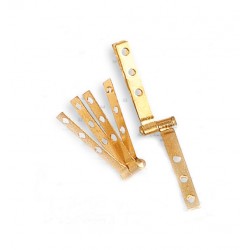 8648 - 3x20mm Brass Trunnion Hinge(Rudder)