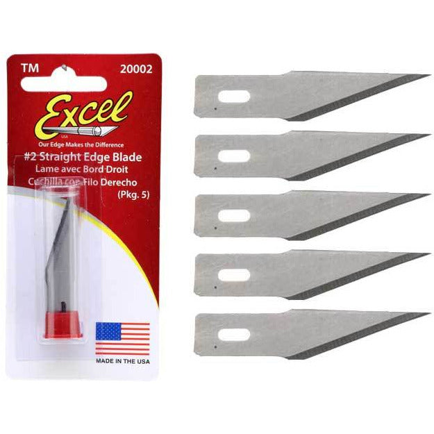 20002 Excel #2 Standard Blades B2 5 Pack