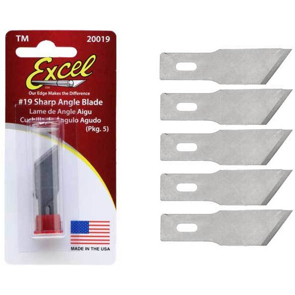 20019 Excel #2 Short Standard Blades B19 5 Pack