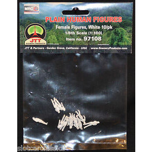 97108 Figures White (10 Pack) 1:100