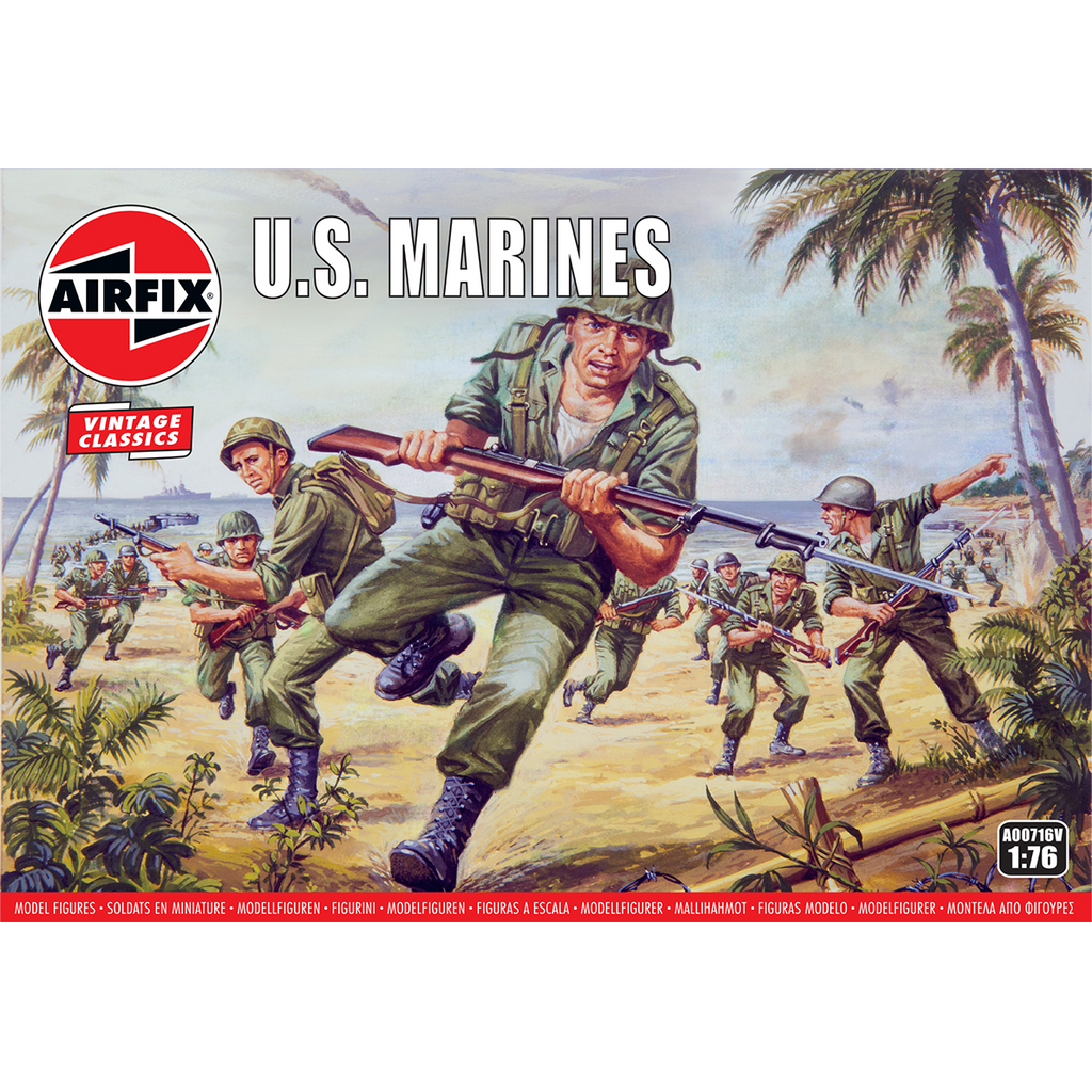 WWII U.S. Marines 1:76