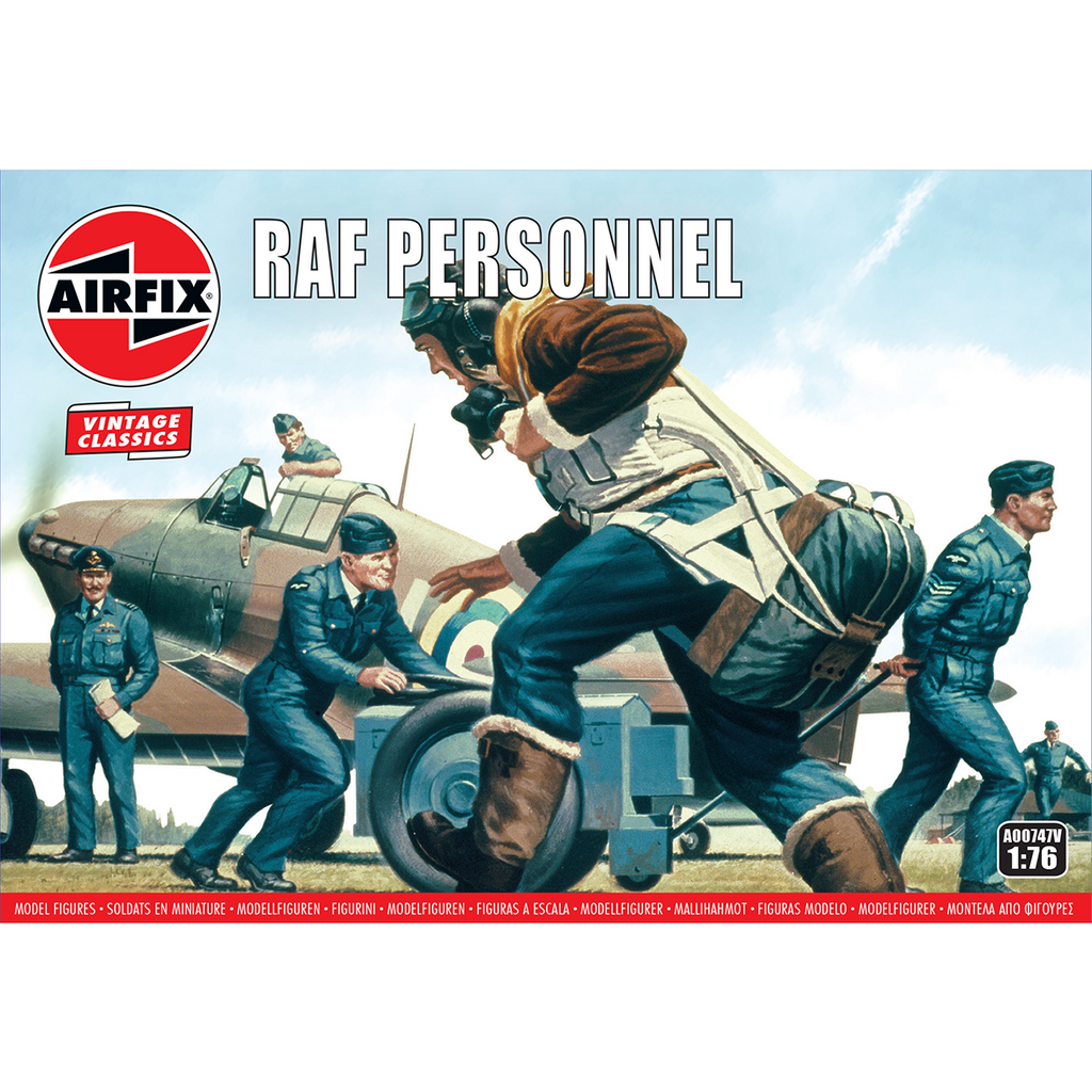 WWII RAF Personnel 1:76