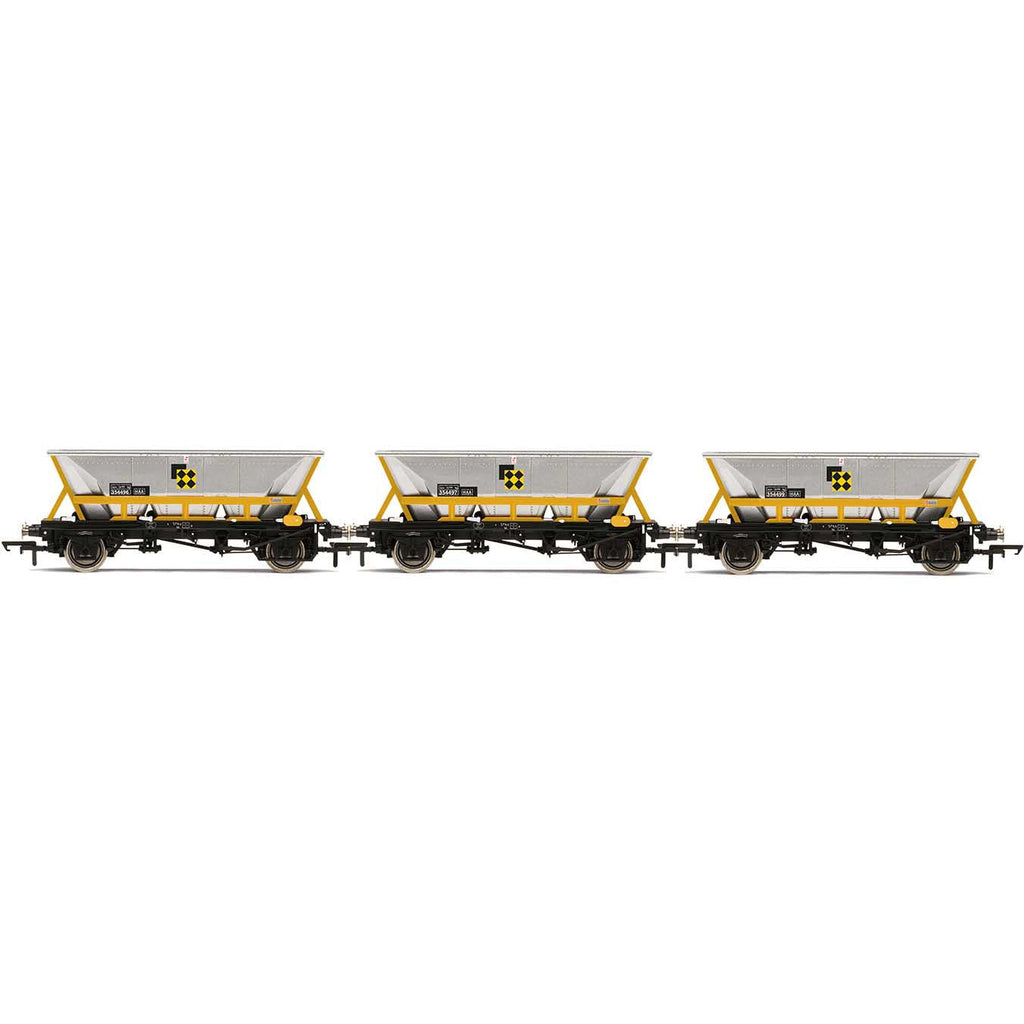 R60067 Hornby HFA Hopper Wagons, Three Pack, BR Coal Sector - Era 8