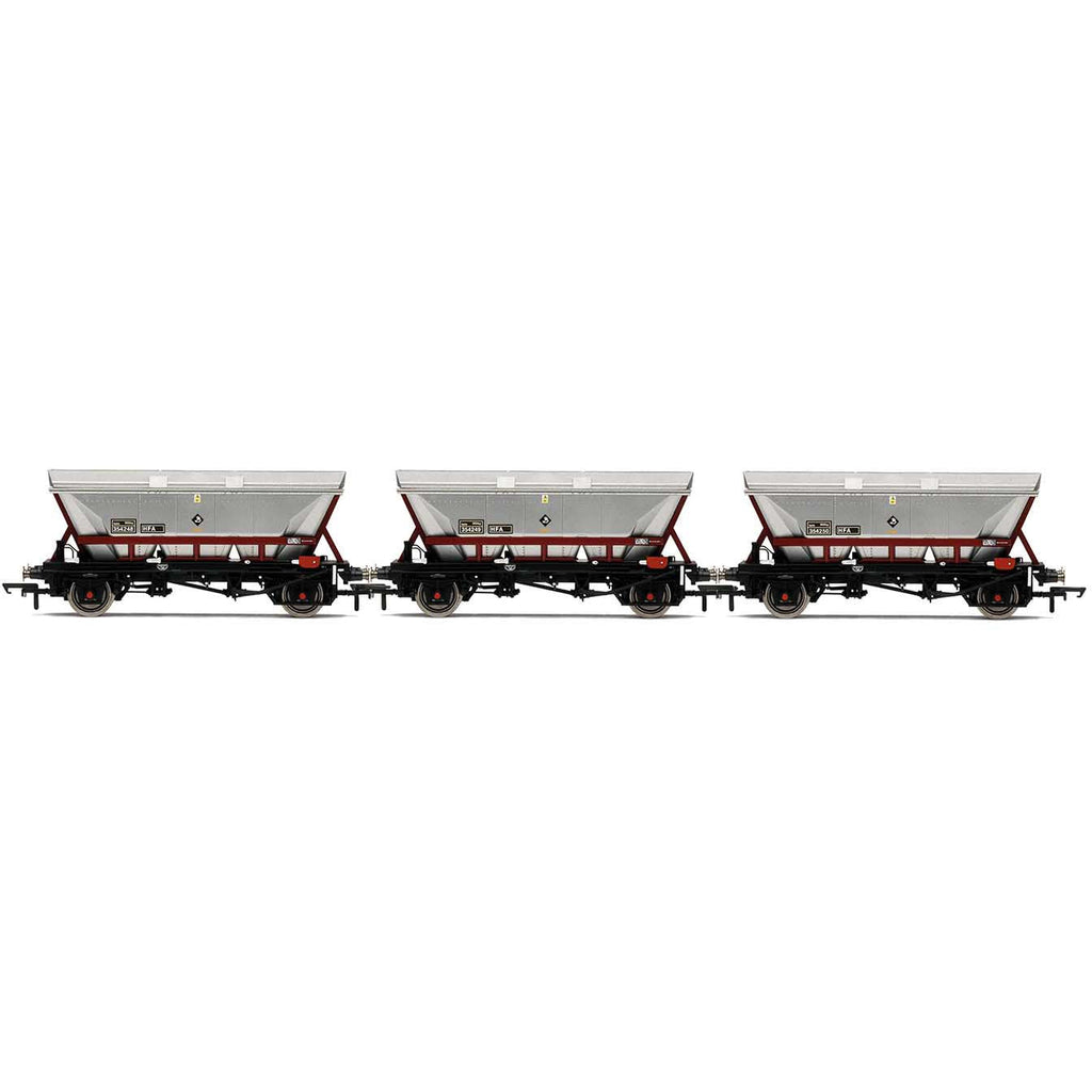 R60069 Hornby HFA Hopper Wagons, Three Pack, EWS - Era 9